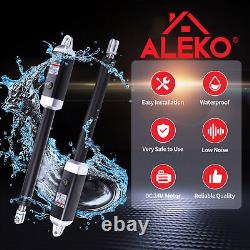 ALEKO ETL Listed Solar Full Kit Gate Opener for Dual Swing Gates up to 1320 lb