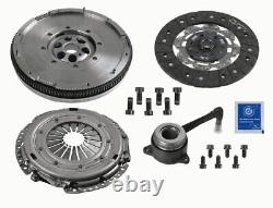 Dual Mass Flywheel DMF Kit with Clutch and CSC fits SKODA FABIA 6Y 1.9D 03 to 08