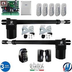 Electric Swing Gate Opener Operator Double Arms Automatic Door Gate Kit 230V