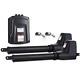 Nnedsz Swing Gate Opener Double Automatic Electric Kit Remote Control 1000kg