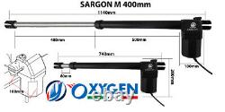 SWING GATE OPENER FULL KIT 230V SARGON M by OXYGEN